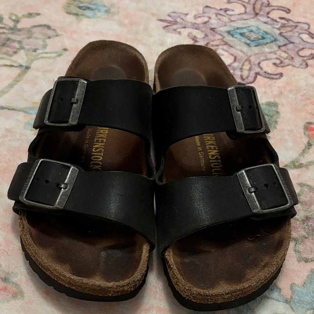 Birkenstock Black Double Strap Sandals